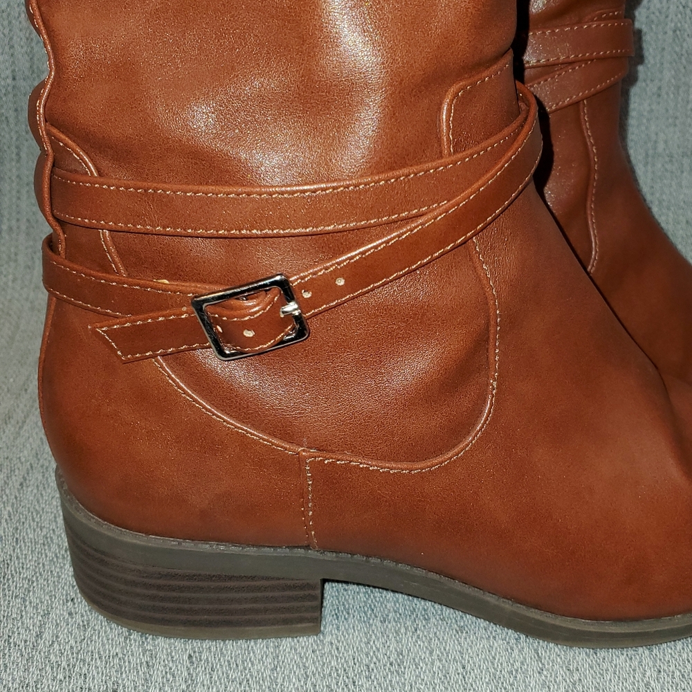Beautiful Foni Knee High Riding Boots View 4